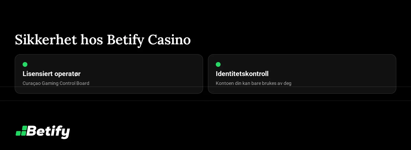 Gå gjennom sikkerhetstiltakene på