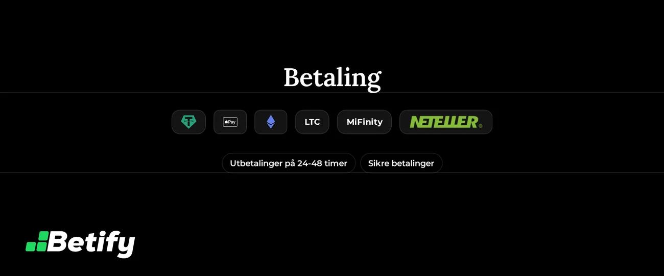 Velg blant 11 innskuddsmetoder